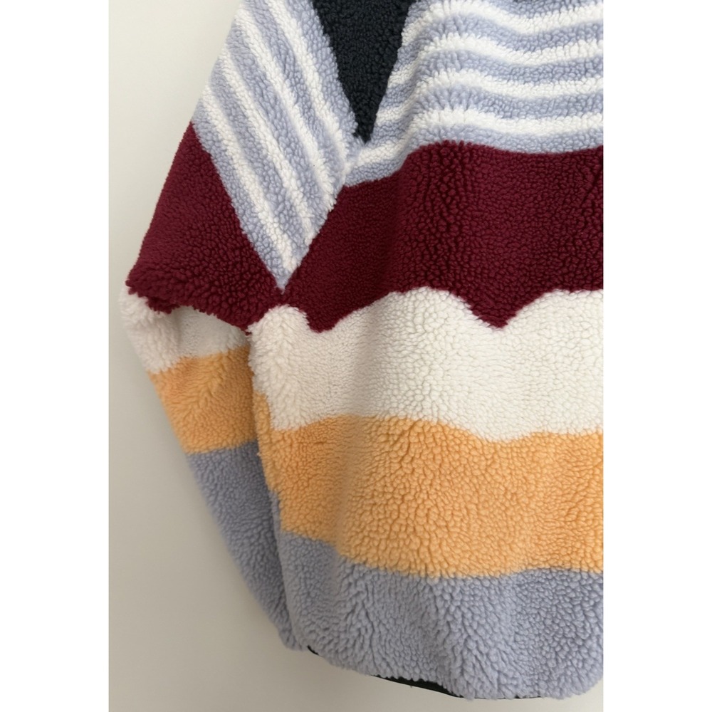 Free People Hit The Slopes Printed Fleece Pullover Women's Size Medium - Picture 9 of 15